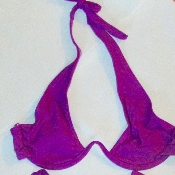Purple Plum color 2 piece bikini - Picture 2 of 3